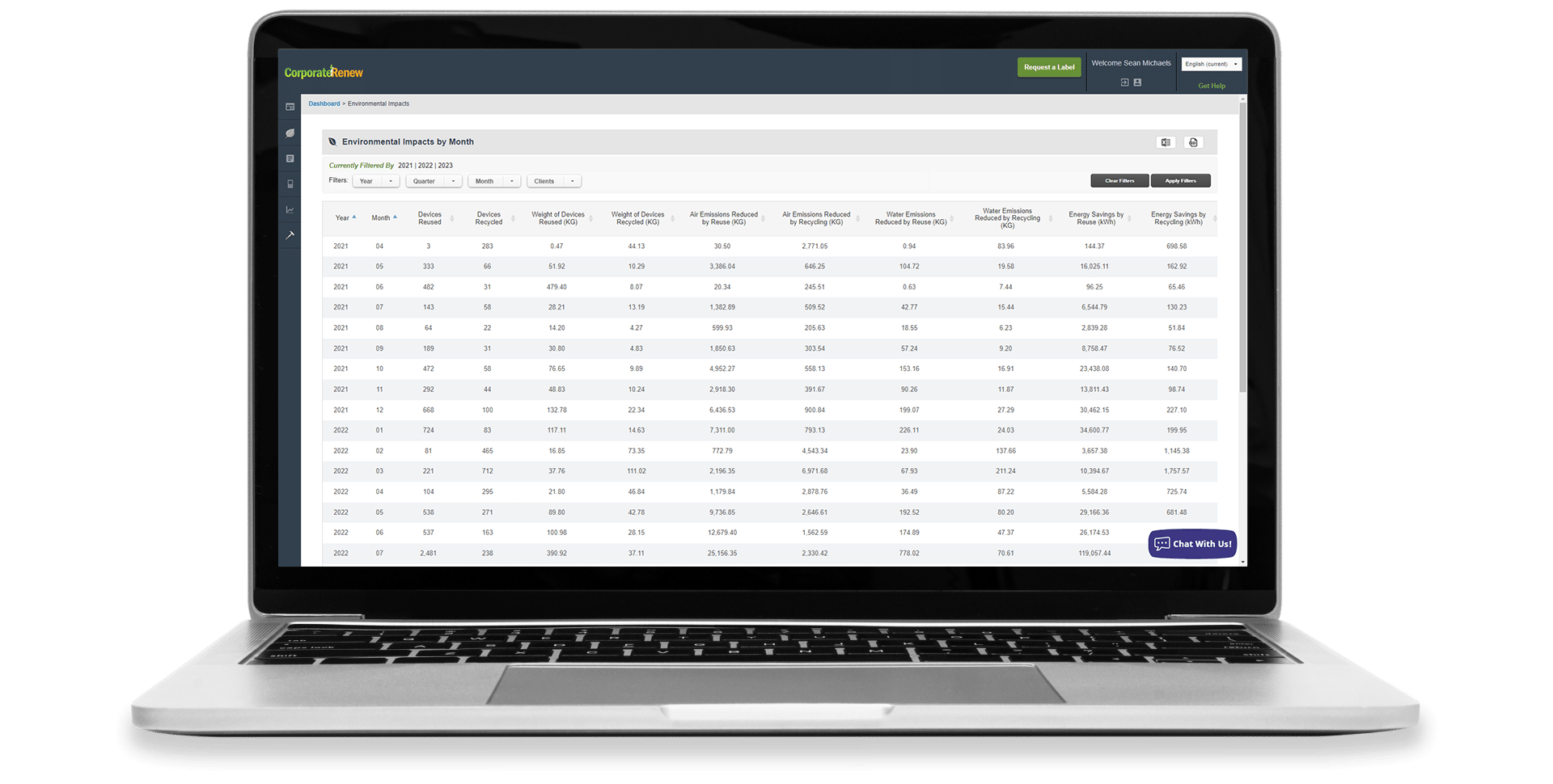 Reconext ITAD Portal