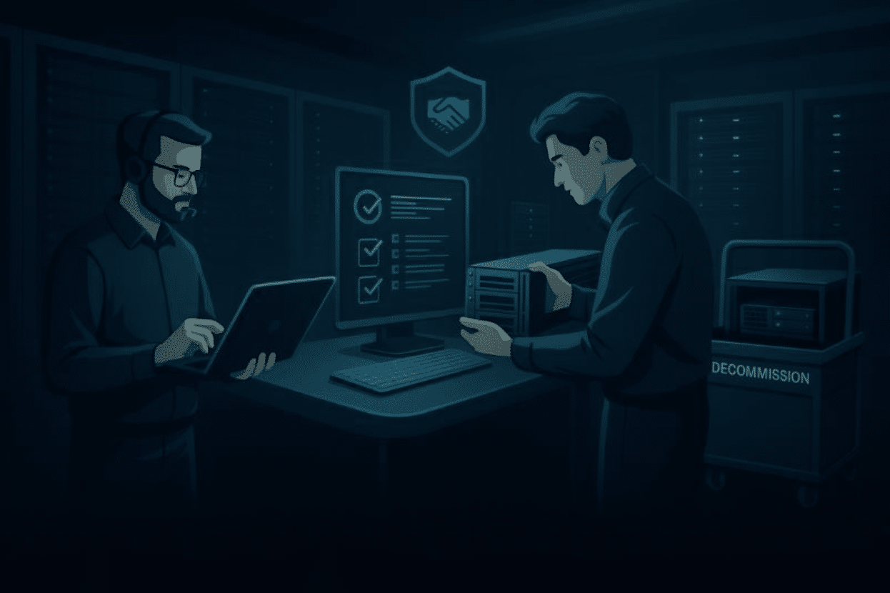 Working with professional decommissioning services